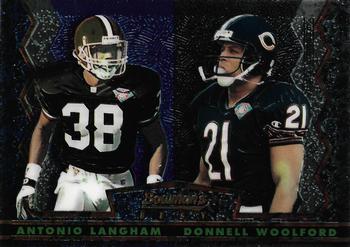 1994 Stadium Club - Bowman's Best Members Only #23 Antonio Langham / Donnell Woolford Front