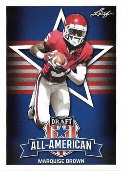 2019 Leaf Draft #78 Marquise Brown Front
