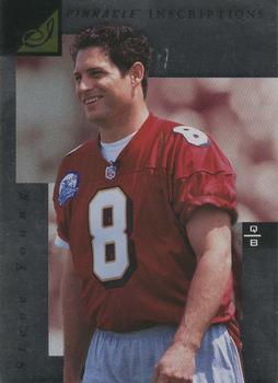 1998 Pinnacle Inscription Promos #36 Steve Young Front