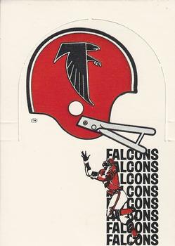 1976 Sunbeam NFL Stand-ups - No Sunbeam Logo #NNO Atlanta Falcons Front