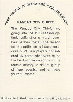 1976 Sunbeam NFL Stand-ups - No Sunbeam Logo #NNO Kansas City Chiefs Back