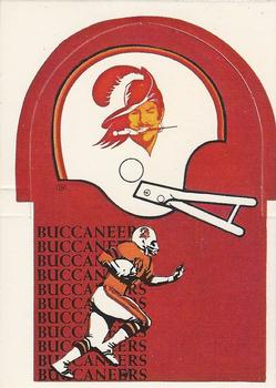 1976 Sunbeam NFL Stand-ups - No Sunbeam Logo #NNO Tampa Bay Buccaneers Front