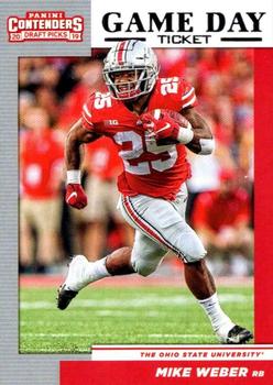 2019 Panini Contenders Draft Picks Collegiate - Game Day Ticket #39 Mike Weber Front