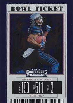 2019 Panini Contenders Draft Picks Collegiate - Bowl Ticket #8 Anthony Miller Front