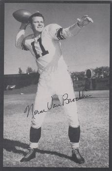 1954 Los Angeles Rams #NNO Norm Van Brocklin Front