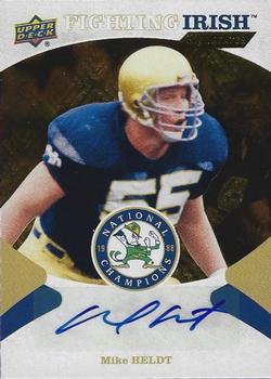 2017 Upper Deck Notre Dame 1988 Champions - Fighting Irish Signatures #FIS-MH Mike Heldt Front