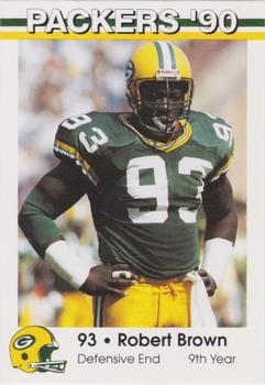 1990 Green Bay Packers Police - Chilton Police Department #7 Robert Brown Front