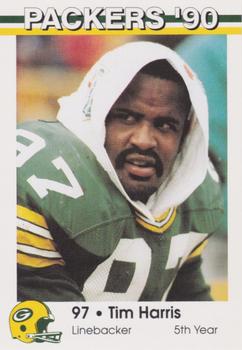 1990 Green Bay Packers Police - Chilton Police Department #13 Tim Harris Front
