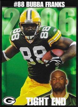 2006 Green Bay Packers Police - Neenah Police Department #18 Bubba Franks Front