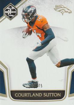 2019 Panini Limited - Gold Spotlight #52 Courtland Sutton Front