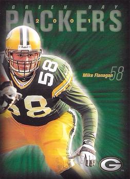 2001 Green Bay Packers Police - Shorewood Police Department #8 Mike Flanagan Front