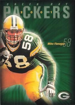 2001 Green Bay Packers Police - Town of Menasha Police Benevolent Association #8 Mike Flanagan Front