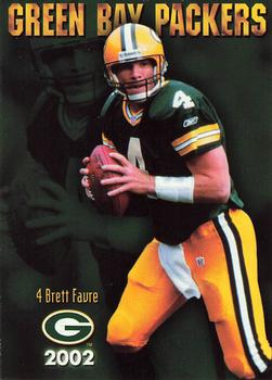 2002 Green Bay Packers Police - CARSTAR,St. Francis Police Department #2 Brett Favre Front