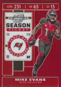 2019 Panini Contenders Optic - Red #75 Mike Evans Front