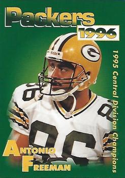 1996 Green Bay Packers Police - Hales Corners Police Department, Tri City National Bank #9 Antonio Freeman Front