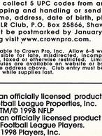 1998 Crown Pro Stamps #5 Jake Plummer Back