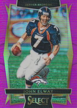 2016 Panini Select - National Convention Pink Prizm #35 John Elway Front
