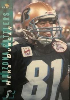 1998 Elete Arizona Rattlers (AFL) #20 Herb Duncan Front