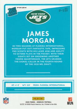 2020 Donruss - Optic Preview Red and Green #P-339 James Morgan Back