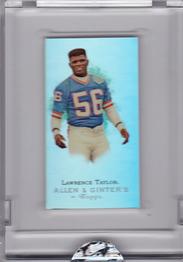 2009 Topps eTopps Allen & Ginter's Super Bowl Champions #15 Lawrence Taylor Front