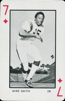 1973 Florida Gators Playing Cards #7♦ Mike Smith Front