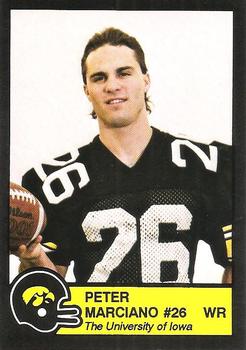 1988 Iowa Hawkeyes #NNO Peter Marciano Front