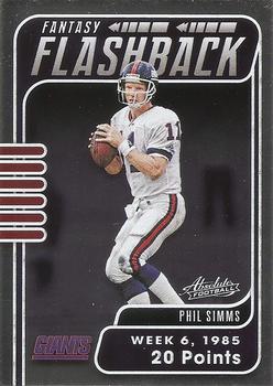 2020 Panini Absolute - Fantasy Flashback #FF-PS Phil Simms Front