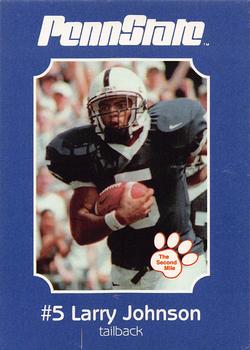 2001 Penn State Nittany Lions #NNO Larry Johnson Front