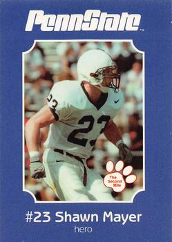 2001 Penn State Nittany Lions #NNO Shawn Mayer Front
