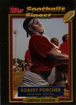 1992 Finest #40 Robert Porcher Front