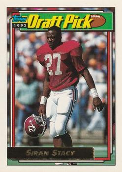 1992 Topps - Gold #287 Siran Stacy Front