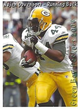 2004 Green Bay Packers Police - Hearthstone Homes, Aronson Recycling Company #7 Najeh Davenport Front