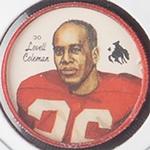 1964 Nalley's CFL Western Conference Football Stars #30 Lovell Coleman Front