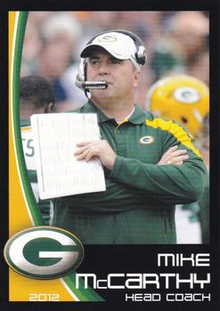 2012 Green Bay Packers Police - Navigator Planning Group #2 Mike McCarthy Front