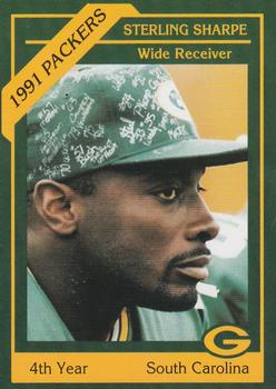 1991 Green Bay Packers Police - Copps Food Center #2 Sterling Sharpe Front