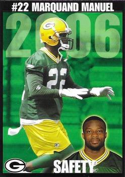 2006 Green Bay Packers Police - Navigator Planning Group #6 Marquand Manuel Front