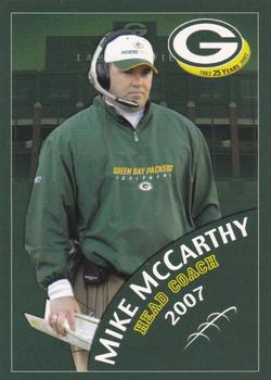 2007 Green Bay Packers Police - Navigator Planning Group #2 Mike McCarthy Front