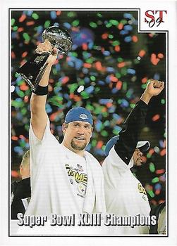 2009 Spotlight Tribute Pittsburgh Steelers Super Bowl XLIII Champions #1 Ben Roethlisberger Front