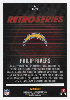 2021 Donruss - Retro Series #RS19 Philip Rivers Back