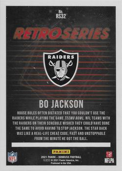 2021 Donruss - Retro Series #RS32 Bo Jackson Back