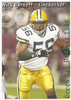 2004 Green Bay Packers Police - Fond du Lac County Sheriff's Office #9 Nick Barnett Front