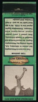 1935 Diamond Matchbook Covers #NNO Tom Graham Front