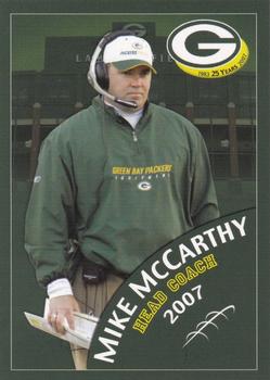 2007 Green Bay Packers Police - Copp's Food Center and Roundy's Supermarkets Inc. #2 Mike McCarthy Front