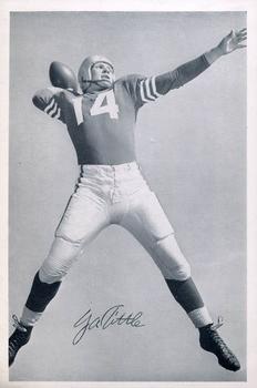 1957 San Francisco 49ers #NNO Y.A. Tittle Front