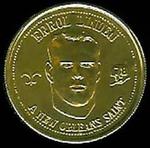 1969 New Orleans Saints Doubloons #NNO Errol Linden Front