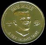 1969 New Orleans Saints Doubloons #NNO Dave Parks Front