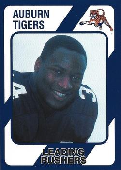 1989 Collegiate Collection Auburn Tigers (200) #193 Leading Rushers Front