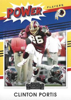 2021 Panini Contenders - Power Players #PP-CPO Clinton Portis Front