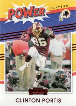 2021 Panini Contenders - Power Players Ruby #PP-CPO Clinton Portis Front