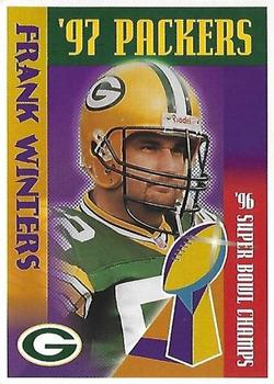 1997 Green Bay Packers Police - Alma Fire Department #7 Frank Winters Front
